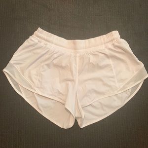 White lululemon shorts!